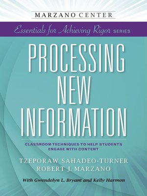 cover image of Processing New Information
